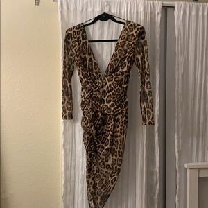 Cheetah Print Dress